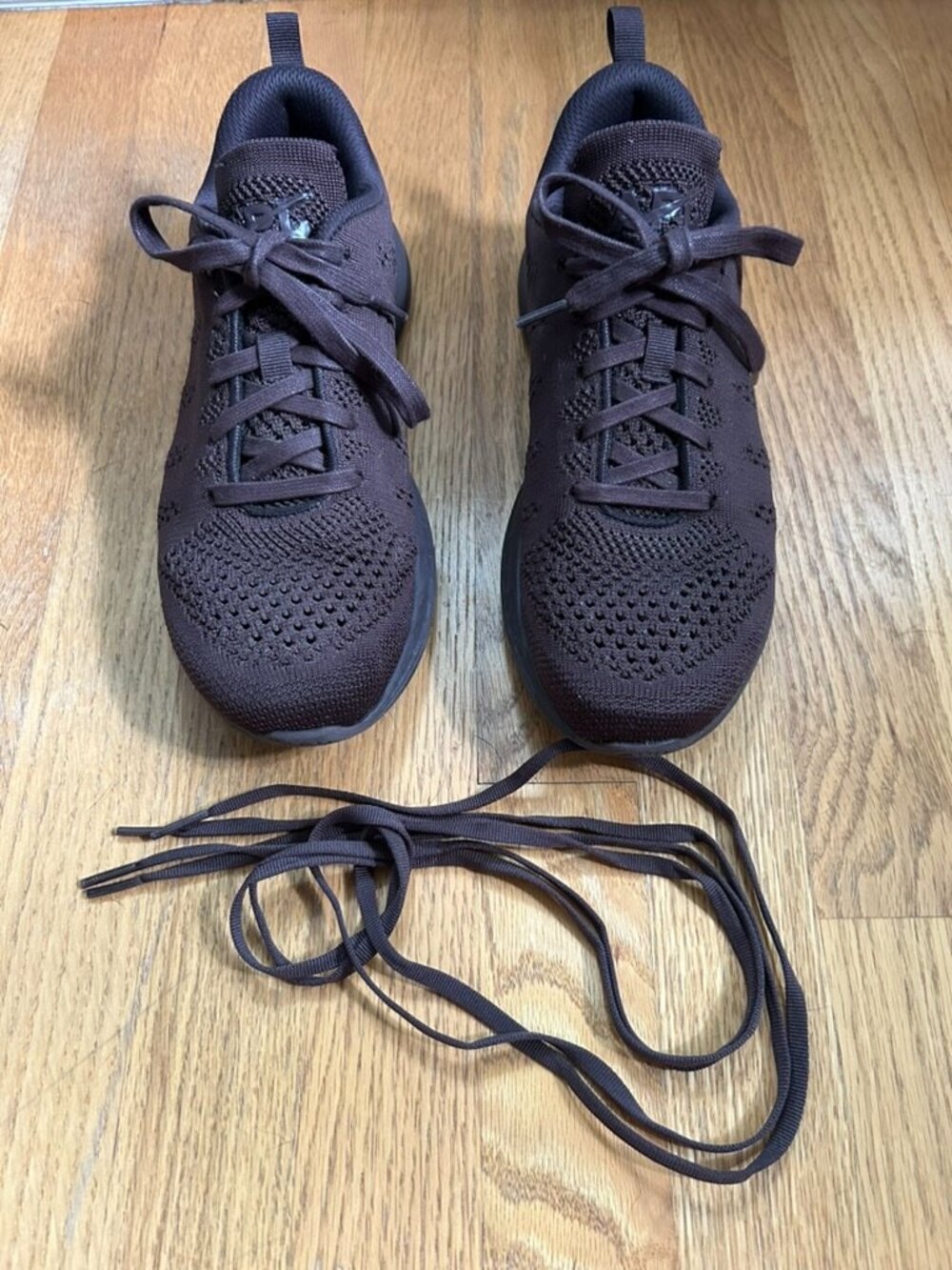 APL TechLoom Pro Sneakers, Size 8.5, Women, Dark Umber